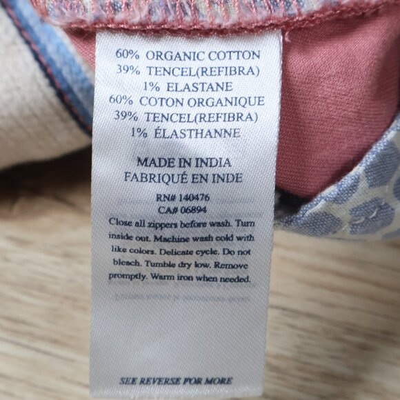 Faherty Shorts Mens 31 Pink Organic Cotton Tencel Stretch Casual‎ Chino Summer - Picture 6 of 12